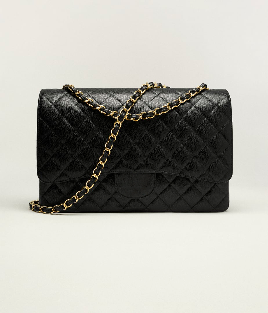 Classic-Style Maxi Handbag