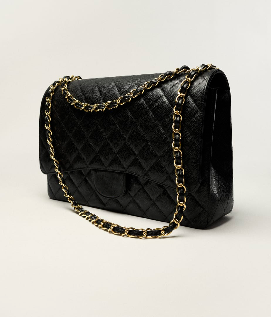 Classic-Style Maxi Handbag