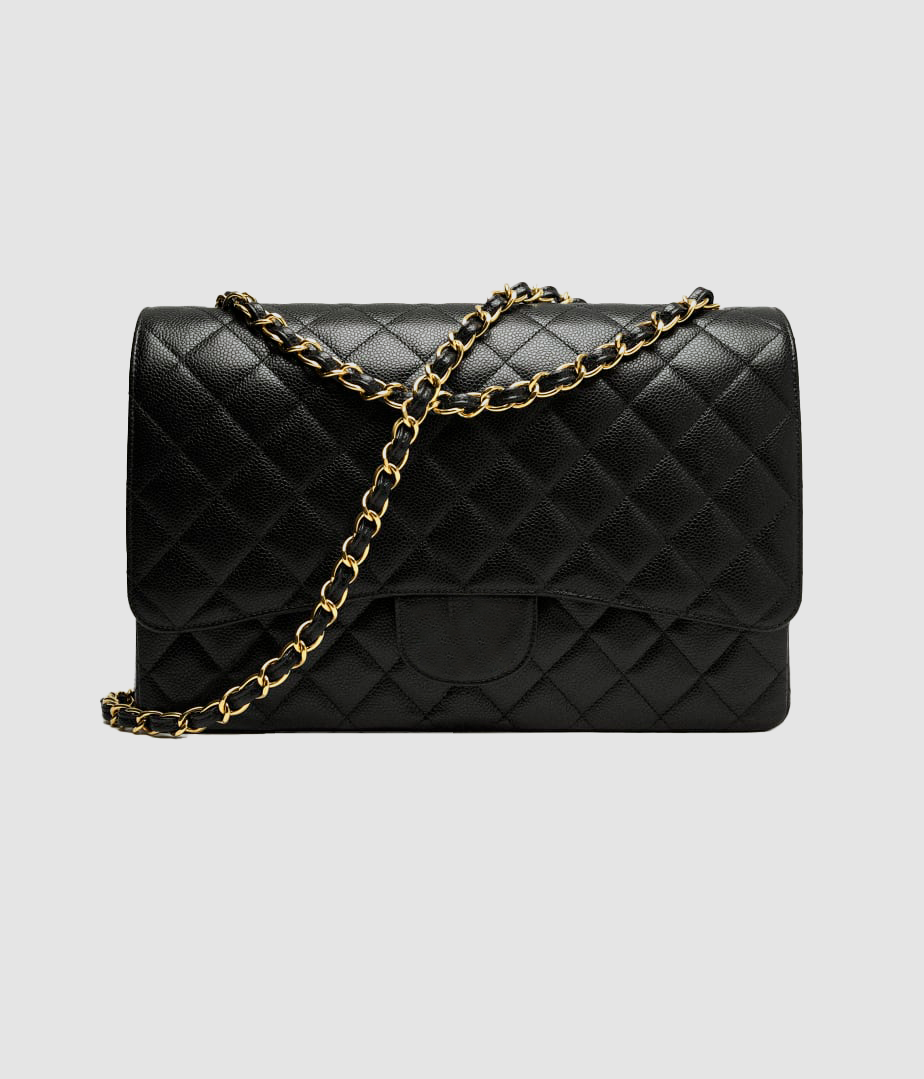 Classic-Style Maxi Handbag