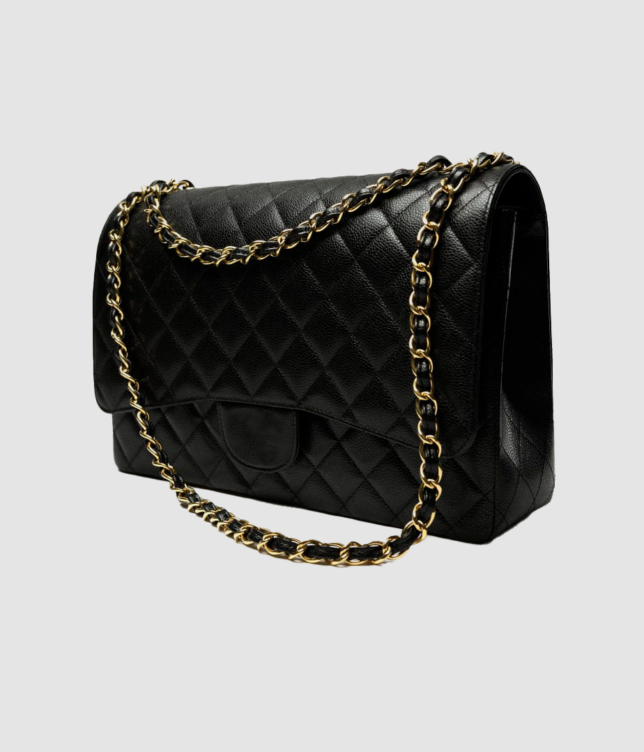 Classic-Style Maxi Handbag